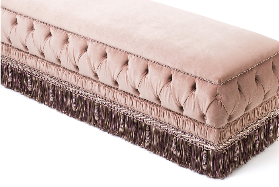 Beautiful Pink Clean Bed Bench ⋆ Emirates Home