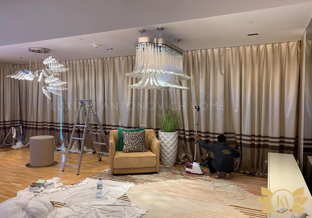 Professional Curtains Installation ⋆ Emirates Home