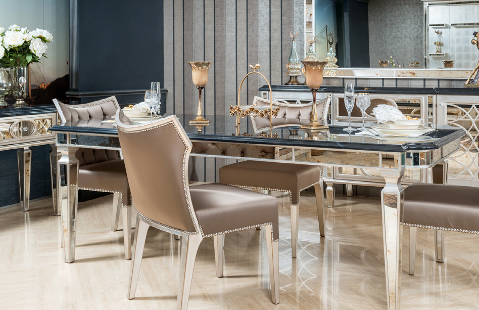 Solid Rich Dining Table ⋆ Emirates Home