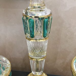 Luxury Tall Teal Vase