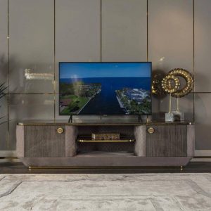 Luxury Wood TV Rack
