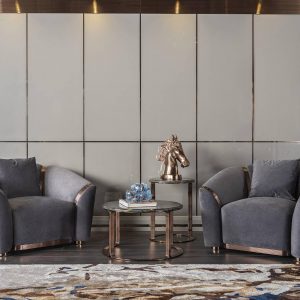 Luxury Sofa Armchair Set