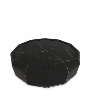 Solid Black Marble Table