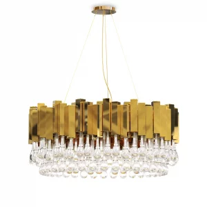 Sophisticated Luxury Gold Chandelier