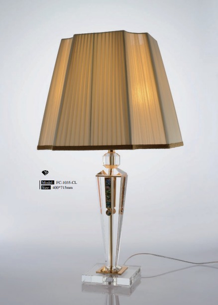 Luxury Classy Brown Table Lamp
