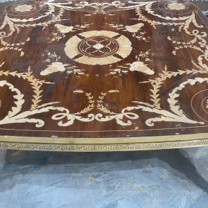 Classic Wood Patterned Table