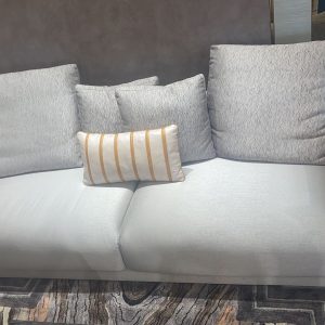 Luxury Wide Gray Sofa