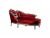 Red Velvet Classic Couch