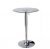Stainless Silver Round Restaurant Table