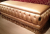 Glossy Gold Bed Bench