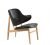 Casual Armrest Backrest Leather Restaurant Chair