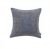Gray Woven Cushion With Textured Frame