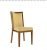 Pale Yellow Cushioned Restaurant Chair