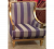 Stripes Violet Armchair