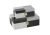 Classic Checkerboard Pattern Jewelry Boxes With Handle
