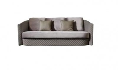 Beige Textured Sofa