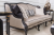 Minimalist Dark And Cream Sofa