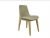 Armless Fabric Wooden Restaurant Chair