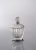 Clear Crystal Glass Conical Jar