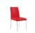 All Leather Red Restaurant Chair