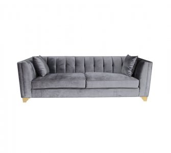 Long Gray Sofa