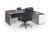 Luxury Chromium Plated Executive Manager Desk