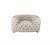 Dotted White Armchair