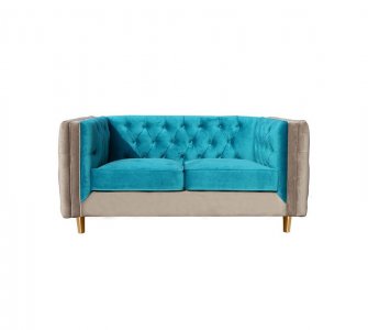 Luxury Teal Sofa