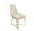 White And Gold Dining Chair