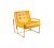 Strong Yellow Square Armchair