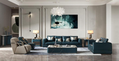 Turquoise Sofa Set