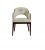 Cream Color Wingback Upholstered Chair
