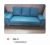 Three Seat Blue Sofa