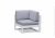 Lovely Gray Sectional Armchair