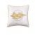 White Abstract Pattern Cushion