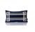 Rectangle Blue Cushion With White Stripes