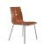 Solid Wood Restaurant Chair With Perforated Back