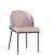 Upholstered Lilac Half Tub Restaurant Chair