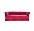 Bright Red Sofa