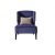 Stylish Blue Armchair