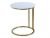 Unique Round White And Gold Restaurant Table