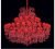 Red Classical Chandelier