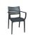 Black Supreme Wood Cafeteria Chair