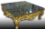 Gold And Black Marble Renaissance Coffee Table