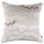Gray Abstract Waves Cushion