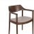 All Wood Restaurant Chair With Soft Seat