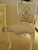 Pale White Luxury Dining Chair