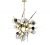 Modern Abstract Bulb Chandelier