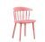 Pink Nordic Minimalist Restaurant Chair
