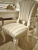 Luxury White Vertical Dining Chair